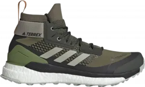 Ботинки Adidas Terrex Free Hiker GTX 'Raw Khaki', зеленый