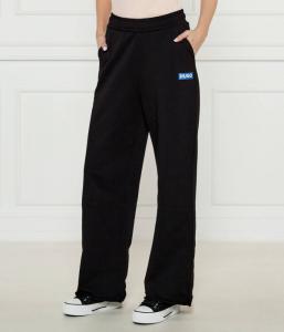 Брюки прямые jogger_b Relaxed fit Hugo Blue, черный