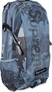 Рюкзак Supreme Backpack Blue Chocolate Chip Camo, синий
