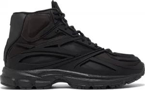 Кроссовки kanghyuk x premier road modern mid 'triple black' Reebok, черный