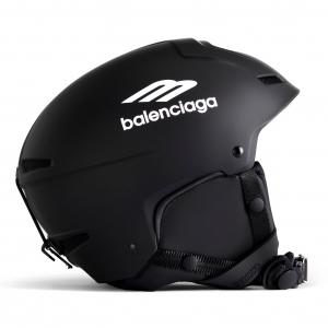 Шлем для горных лыж и сноуборда Balenciaga Skiwear Helmet, черный/белый