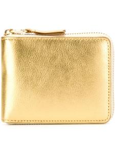 Comme Des Garçons Wallet кошелек 'Gold Line', металлик