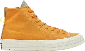 Кроссовки Converse Chuck 70 Renew High Safron Yellow, оранжевый