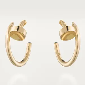Серьги Cartier Juste un Clou, желтое золото
