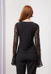 Топ с длинными рукавами Anna Field, черный