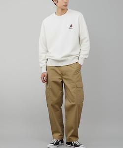 Мужская толстовка CONVERSE из вафельного флиса с одним точечным элементом, свободного кроя, унисекс.