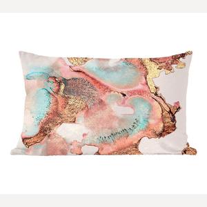 MuchoWow Декоративная подушка Диванная подушка Декоративная подушка для гостиной 60 x 40 см Чернила - Пастель - Абстракция - Чехлы для подушек - Декоративные чехлы для подушек - Декоративные чехлы для подушек, мультиколор