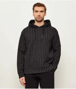 Толстовка relaxed fit Armani Exchange, черный
