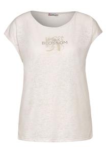 Классический топ STREET ONE Shirt, цвет beige/cream