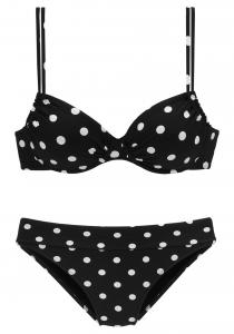 Бикини на косточках LASCANA Balconette Bikini, черный