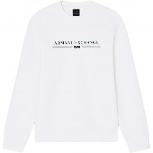 Свитшот AE мужской ARMANI EXCHANGE, Ecru