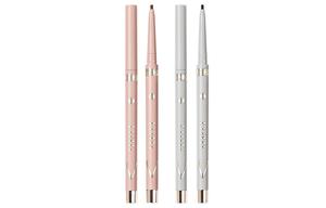 Долговечные гелевые подводки для глаз с плоским наконечником для ровного нанесения, набор 2 шт VEECCI, коричневый