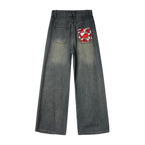 Джинсы Hello Kitty SS25 Unisex Sanrio, синий