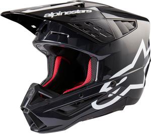 Мотокроссовый шлем Alpinestars s-m5 corp 2024, Black/Gray