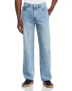 Джинсы прямого кроя свободного кроя, цвет «Моментум Блю» Frame, синий