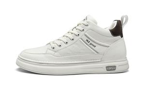 HLA Повседневные мужские туфли средней высоты, черные, белые