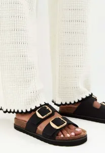 Мюли с двойной лямкой New Look, Black