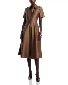 Платье-Рубашка Меган Toccin, коричневый