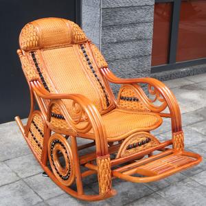 Yu Senyi Кресло-качалка из ротанга honey color