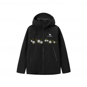 Ветровка унисекс All weather Mountain для походов на природе, водонепроницаемая и ветрозащитная CAMEL, phantom черный