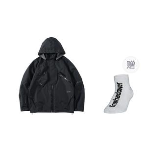 Куртка ветровка унисекс ENSHADOWER, черный с утеплителем