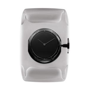 ISSEY MIYAKE Часы Yojin Design Quartz Movement Acrylic Strap Watch Women's Watch White Dial NYAS002Y, Black Dial NYAS002Y