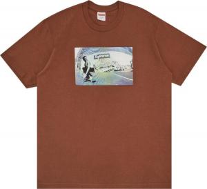Футболка Supreme Dylan Tee 'Brown', коричневый