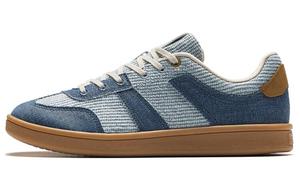 Кроссовки ANTA Skateboarding Shoes Women's Low-top Blue, синий