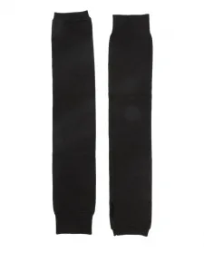 Вязаные перчатки без пальцев P.A.R.O.S.H., черный