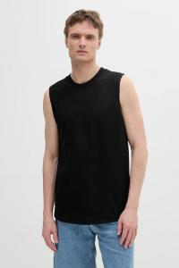 Хлопковая футболка Calvin Klein Jeans, черный