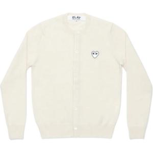 CDG Play Трикотаж Unisex Ecru Crew Neck Moderate Others
