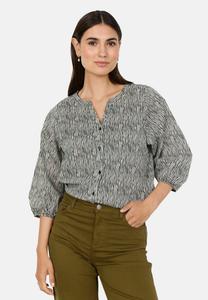 Блуза Soyaconcept Blouse, Black Combi/Anthracite