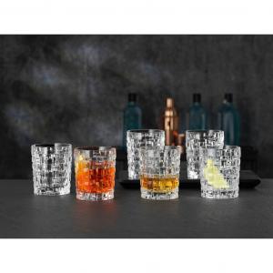 Стакан для виски Bossa Nova, произведено в Германии, 330 мл, комплект из 6 штук Nachtmann, прозрачный