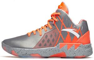 Баскетбольные кроссовки KT1 Pro мужские, среднего размера, серые/оранжевые Anta