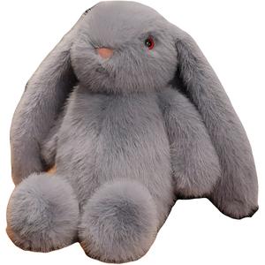 Плюшевая игрушка кролик с длинными ушами, высота 30cm/38cm/48cm Mr. Toy, серый