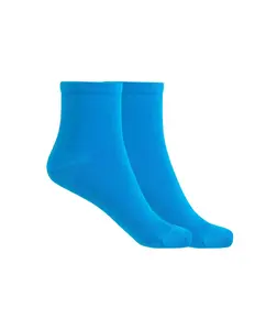 Набор из 2 пар женских бамбуковых носков однотонных Punto Blanco, индиго