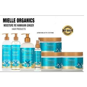 Полный ассортимент средств по уходу за волосами Mielle Bio Moisture Rx, Hawaiian Ginger