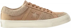 Кроссовки Converse One Star Academy Low Earth Tone Suede - Incense, загар
