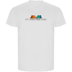 Футболка с коротким рукавом Kruskis Sit Under The Stars Eco, белый