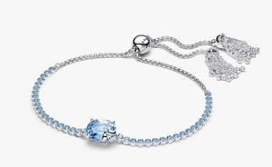 Браслет Pandora Bridgerton Bee Slider Tennis, серебро