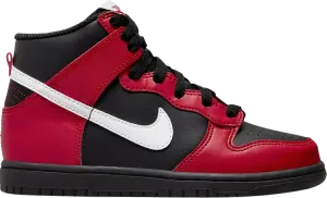 Кроссовки Nike Dunk High PS 'Black University Red', красный