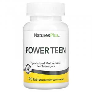 Мультивитамины для подростков NaturesPlus Power Teen, 90 таблеток