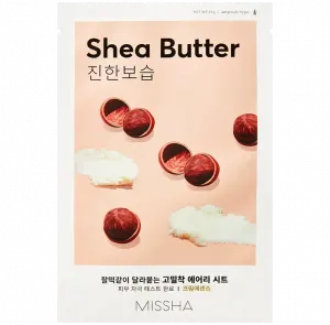 Missha Airy Fit увлажняющая и питательная тканевая маска для лица, 19 г