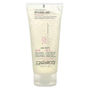 Giovanni, L.A. Natural, гель для укладки волос, сильная фиксация, 200 мл (6,8 жидкой унции)