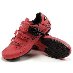 Велообувь SANTIC Unlock Cross Border Palladium, размер 37, красный