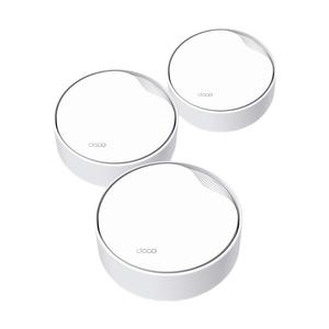 Wi-Fi роутер TP-Link Deco X50-PoE AX3000, 3 шт, белый
