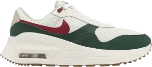 Кроссовки Nike Air Max SYSTM 'Gorge Green Team Red', белый