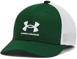Кепка UA Blitzing Trucker для мальчиков Under Armour, цвет Forest Green/White