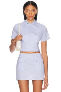 Топ Sulta Alfie, Blue Checkered