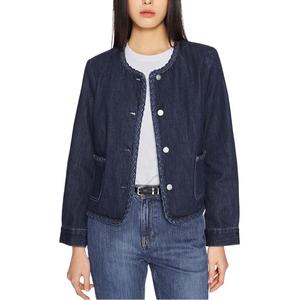 Lee Джинсовая куртка женская темно-синяя, Dark Blue